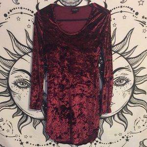 Rue21 Velvet Bodycon Dress (S)